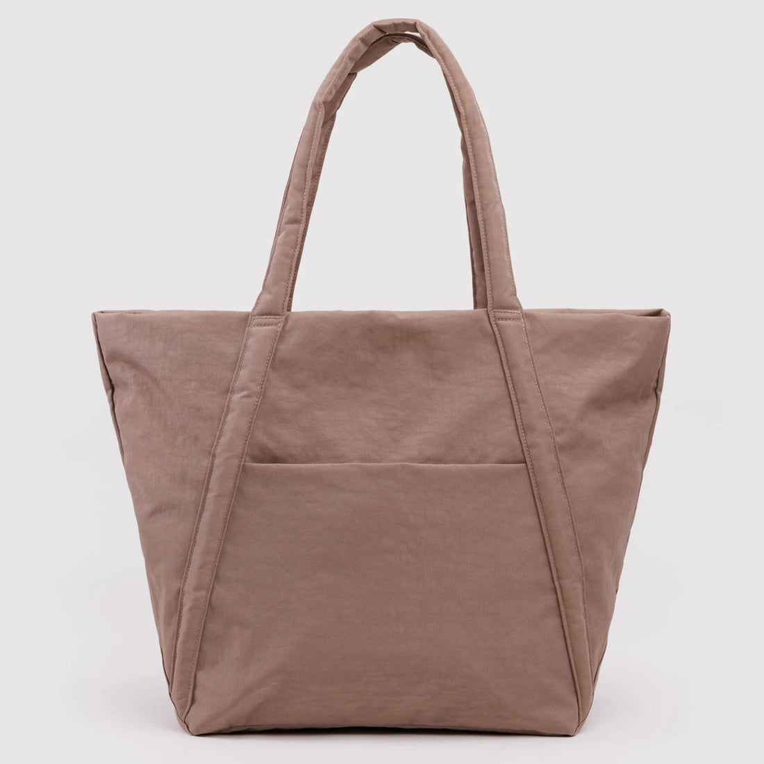 Brown cloud tote bag 
