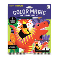 Color Magic water-reveal kit packaging with a dinosaur design on a white background