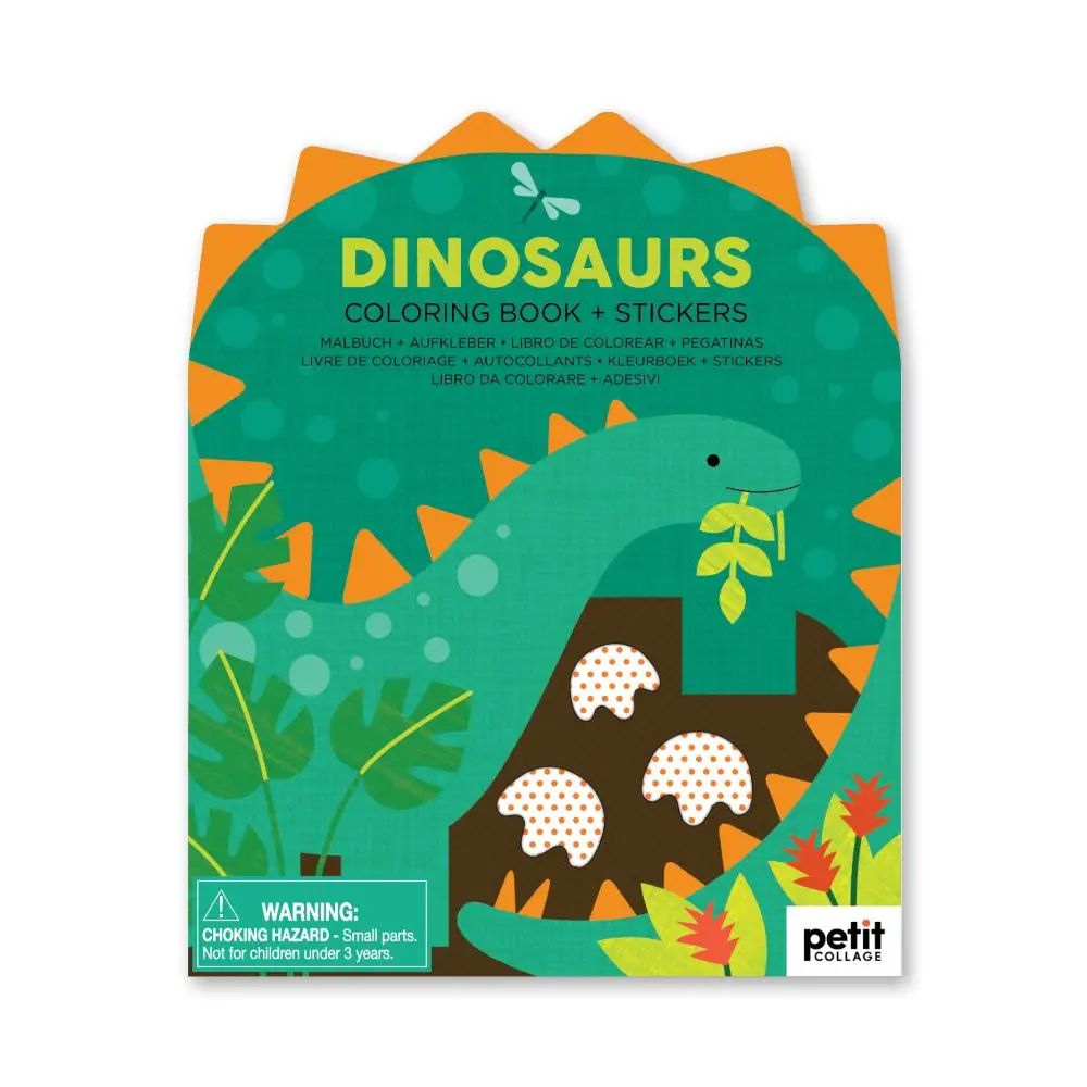 Coloring Book With Stickers