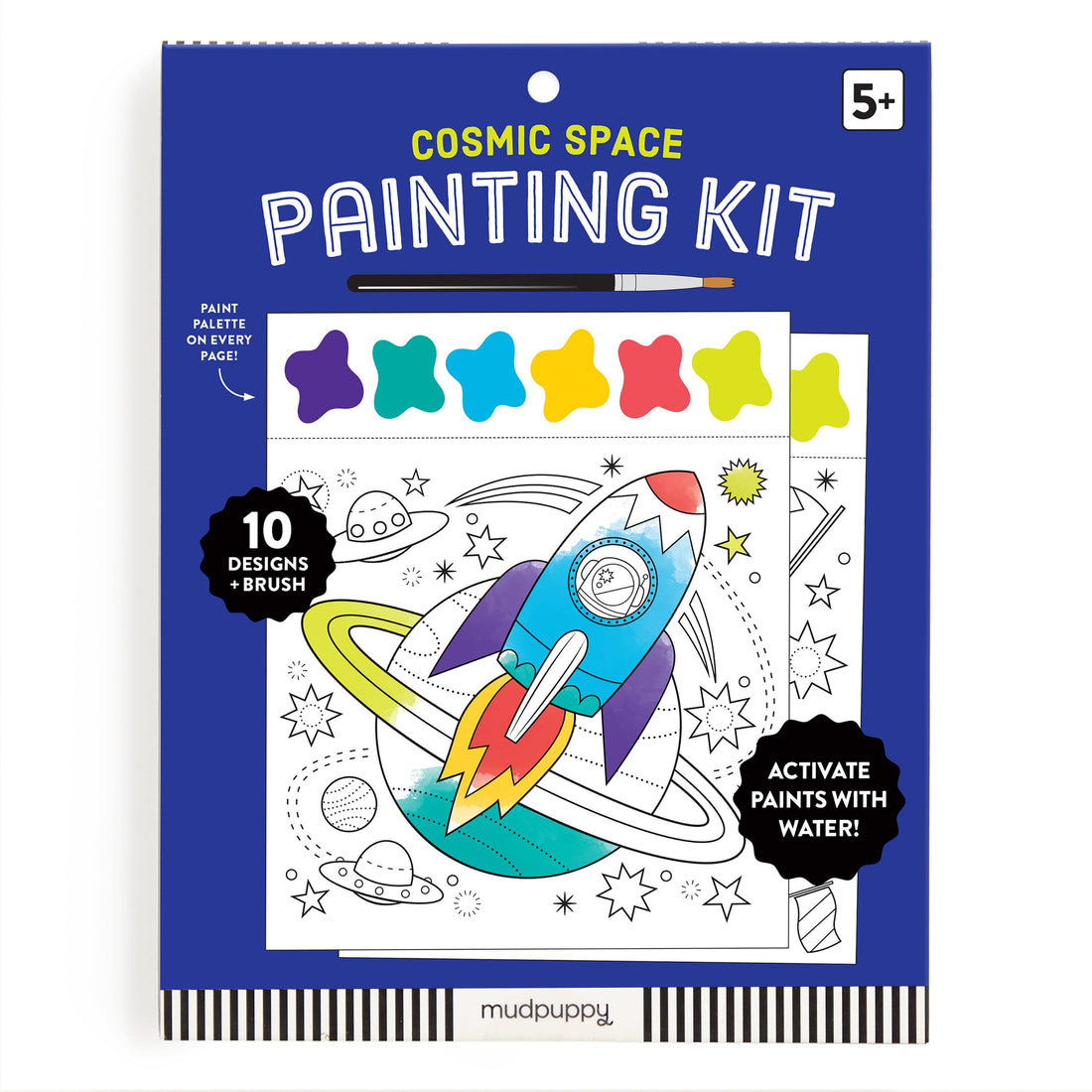 kids painting kit space themed