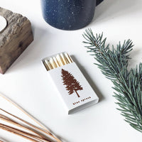 Pine Tree Matchbox