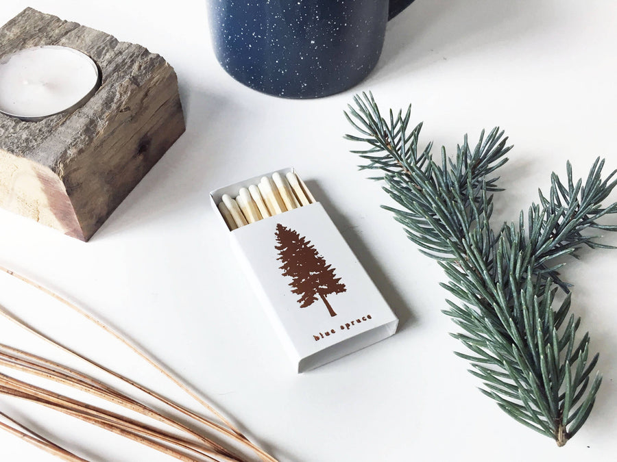 Pine Tree Matchbox