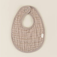 Itzy Bib - Neutral Checkered