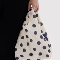 Baby Baggu - Cream and Black Polka Dot