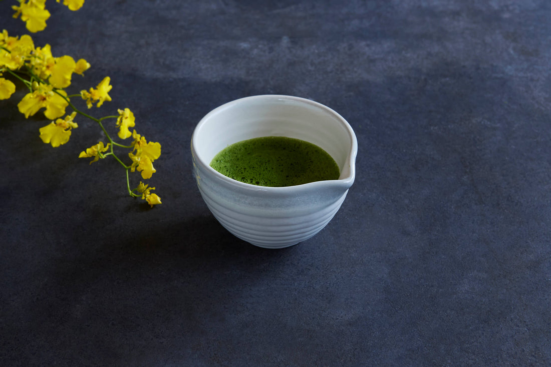 White Matcha Bowl