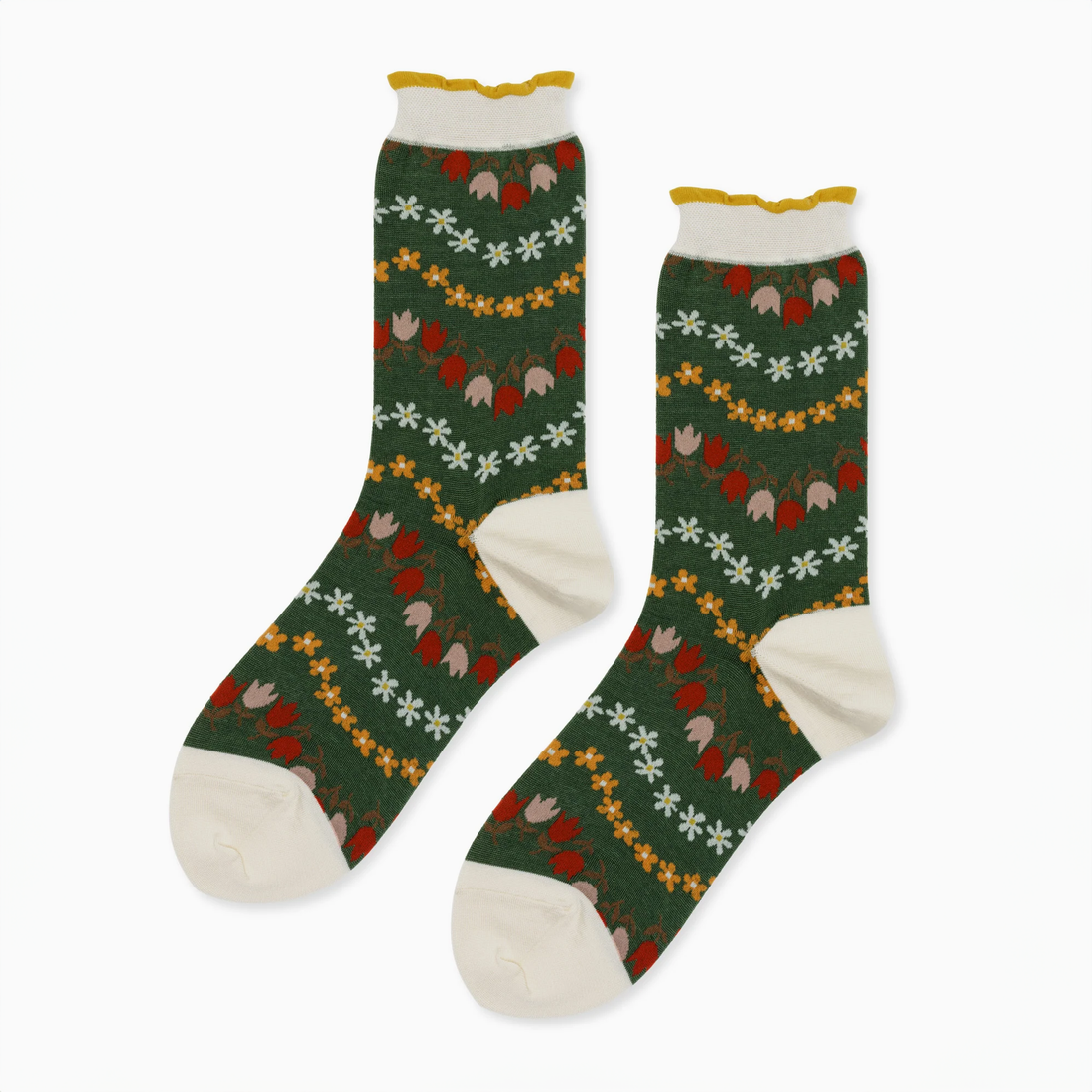 Daisy Chain Crew Socks