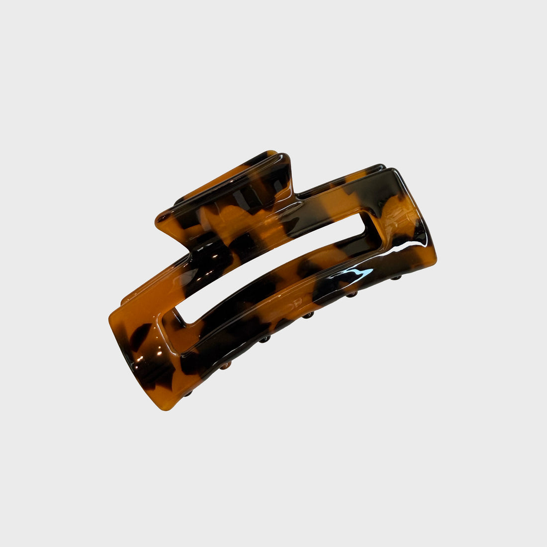 medium dark tortoise hair claw