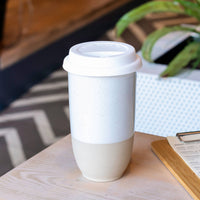 Dune Ceramic Travel Mug - 16 oz