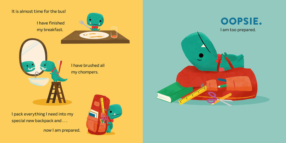 Tiny T. Rex and the First-Day Oopsies Book