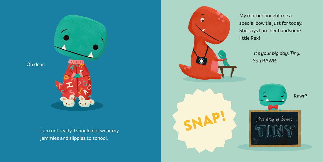 Tiny T. Rex and the First-Day Oopsies Book