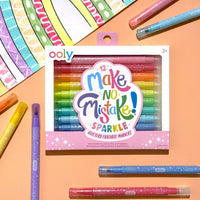Make No Mistake! Glittery Erasable Markers