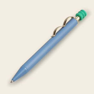 Curve Ballpoint Pen - Blue
