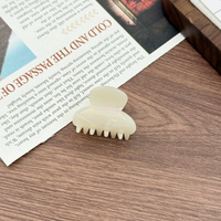 Mini Marble Tortoise Claw Clips