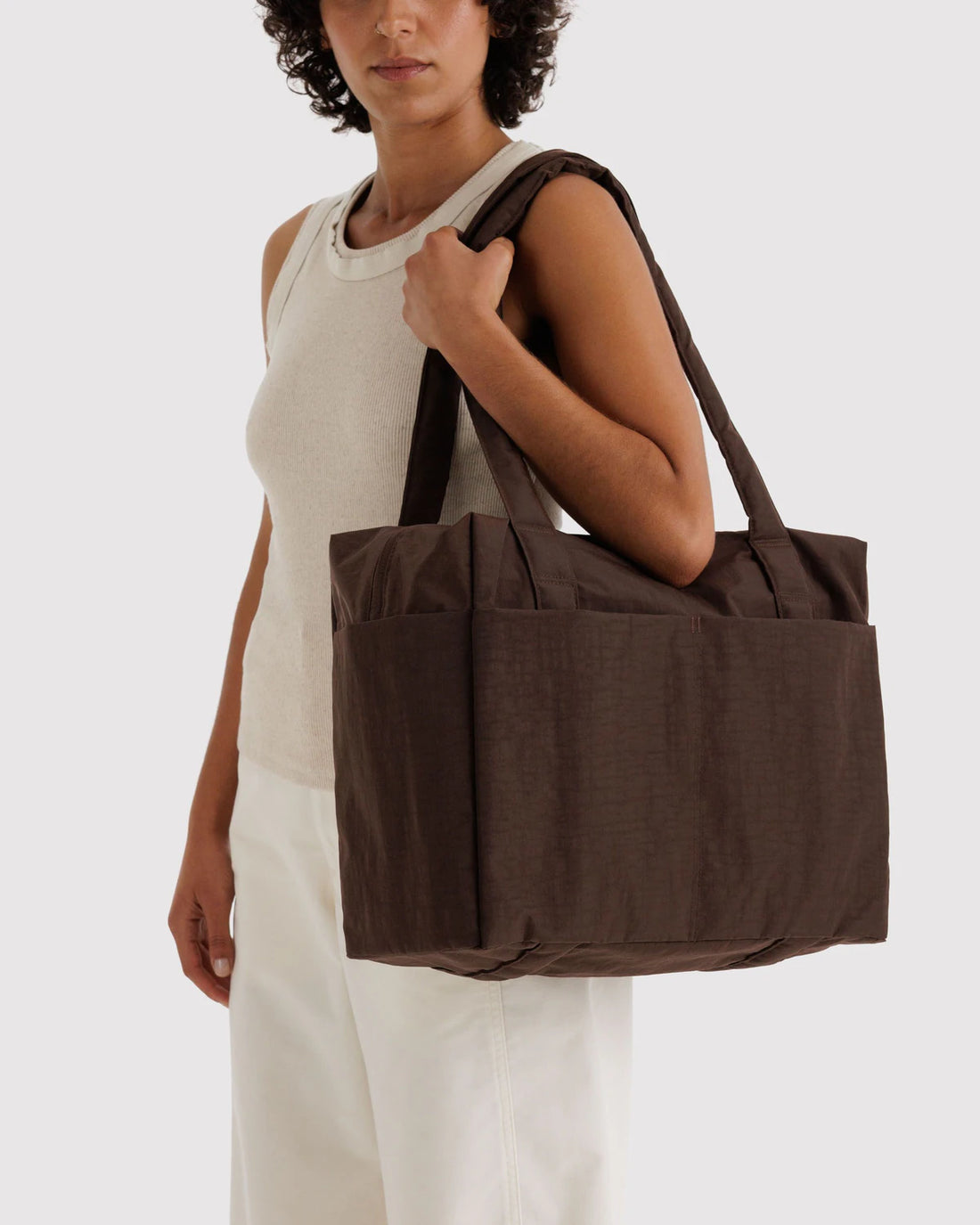 Small Cloud Carry-On Bag - Coffee