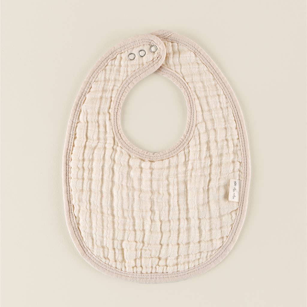 Itzy Bib - Neutral Checkered