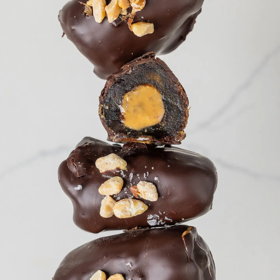 Peanut Butter Crunch - Chocolate Covered Dates
