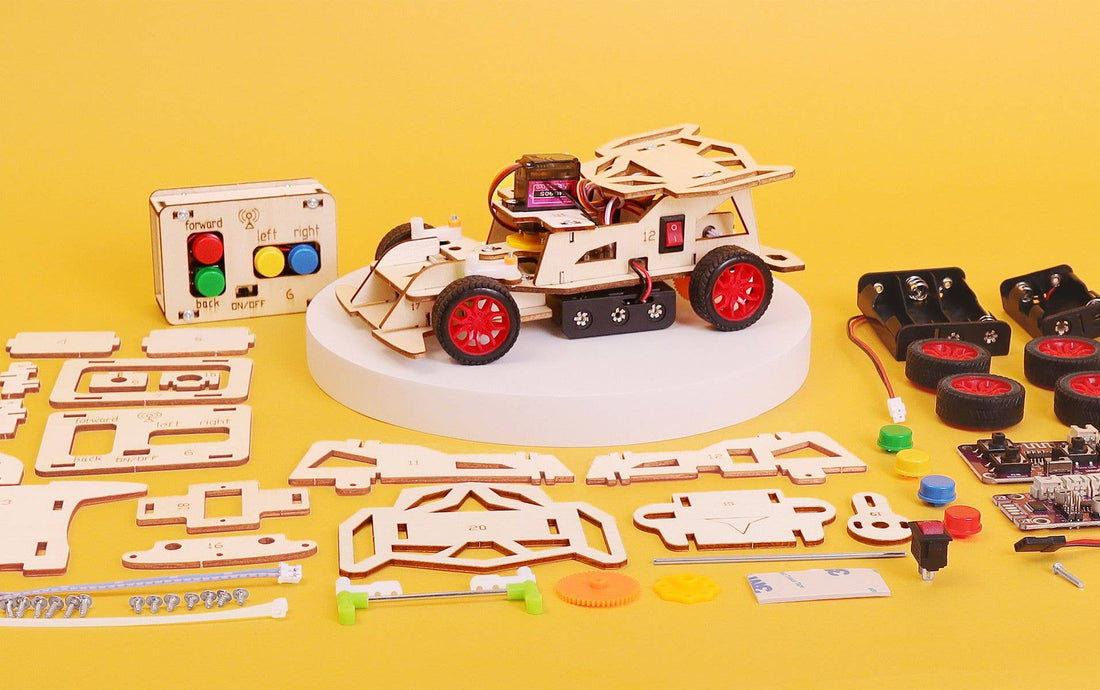 Steering Remote Controlled Car STEM Kit