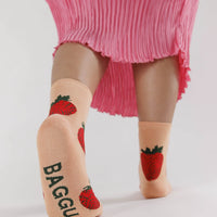 Crew Sock - Strawberry