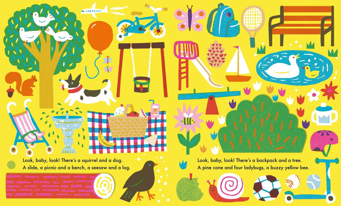 Look, Baby, Look! Outside Board Book