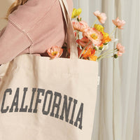 California Canvas Tote Bag