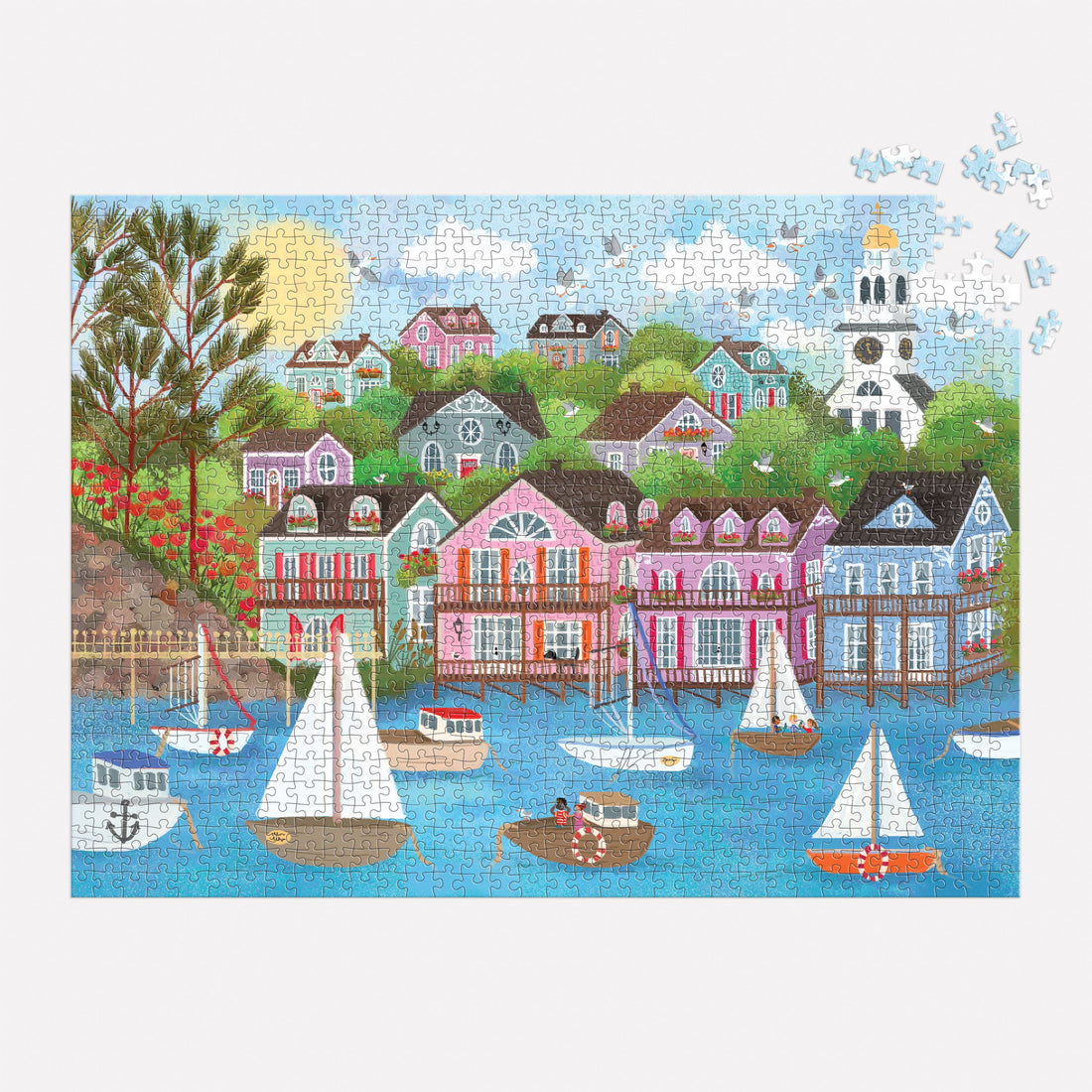 Harbor by the Sea Puzzle