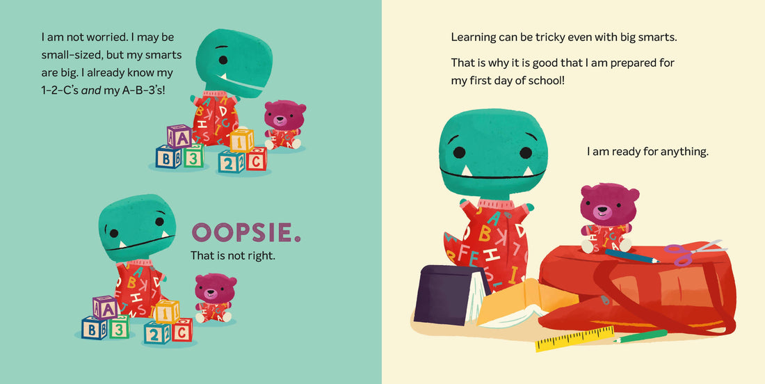 Tiny T. Rex and the First-Day Oopsies Book