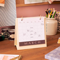 Modern 2026 Desk Calendar