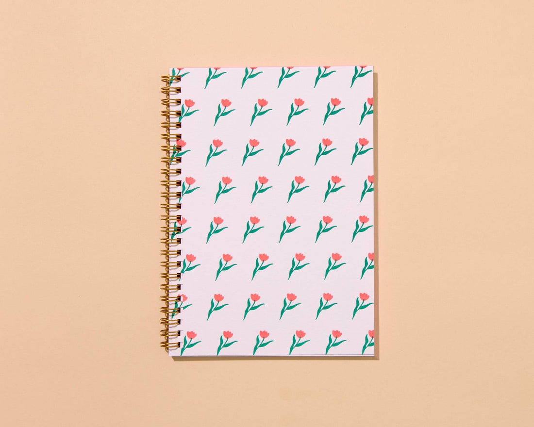 Tulip Spiral Notebook