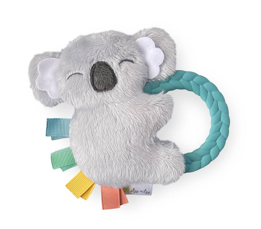 Ritzy Rattle Pal™ Plush Rattle Pal with Teether: Rainbow