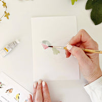 Paintable Notecards - Birds
