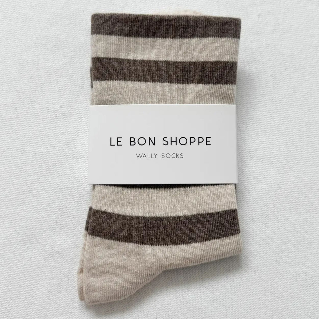 Wally Socks - Brown Stripe