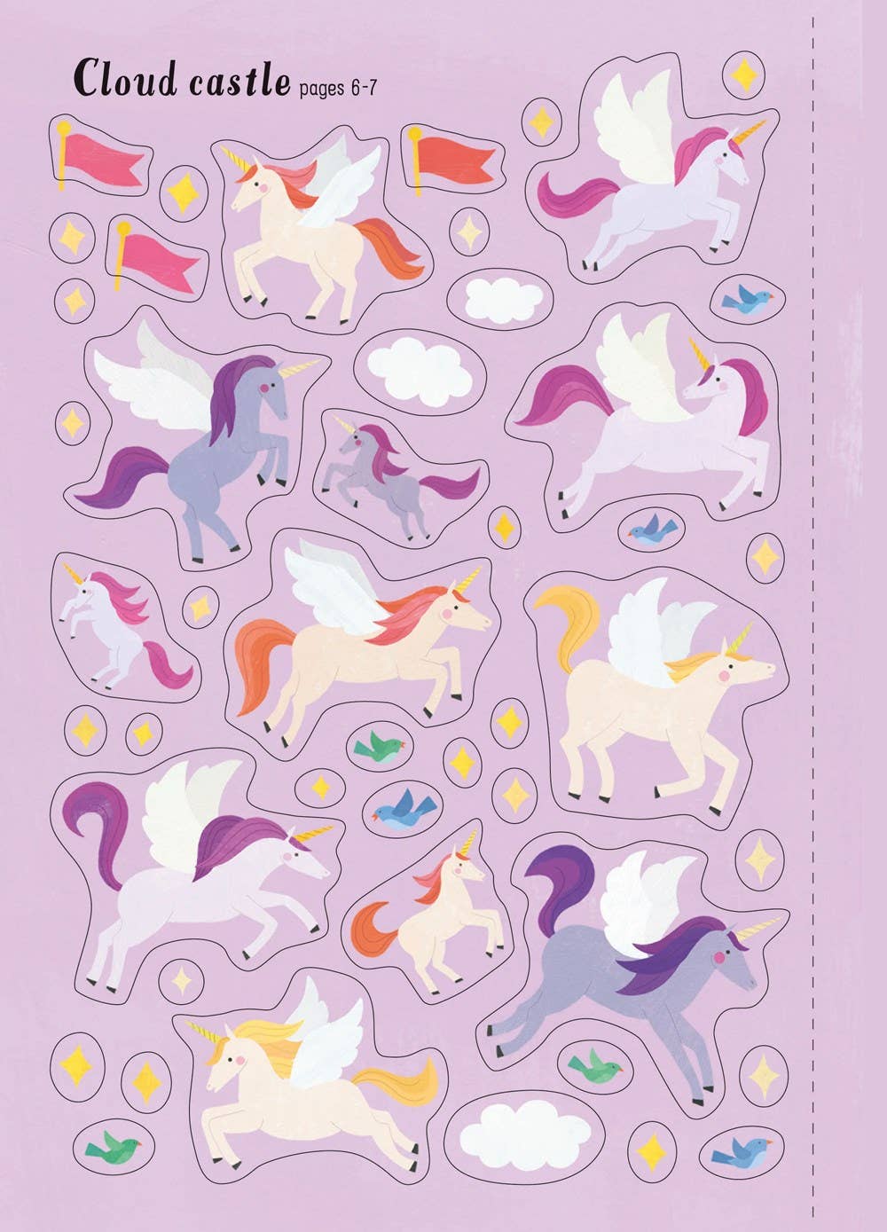 Little First Stickers Book - Unicorns
