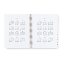 24-25 Year Task Planner - Natural Linen