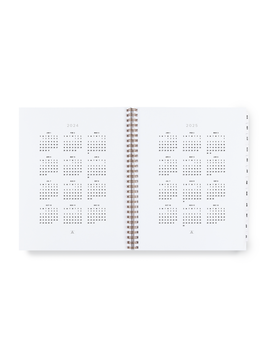 24-25 Year Task Planner - Oxford Blue