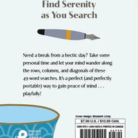 Pause for Puzzles: Tranquility Word Searches Book