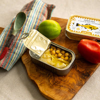 Cod In Olive Oil with Chick Peas