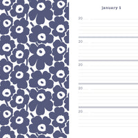 Blue Marimekko One Line a Day