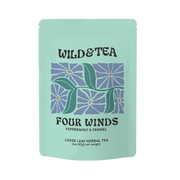 peppermint and fennel loose leaf herbal tea