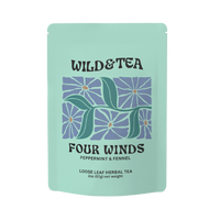 peppermint and fennel loose leaf herbal tea