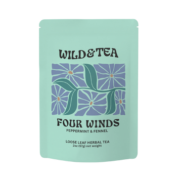 peppermint and fennel loose leaf herbal tea