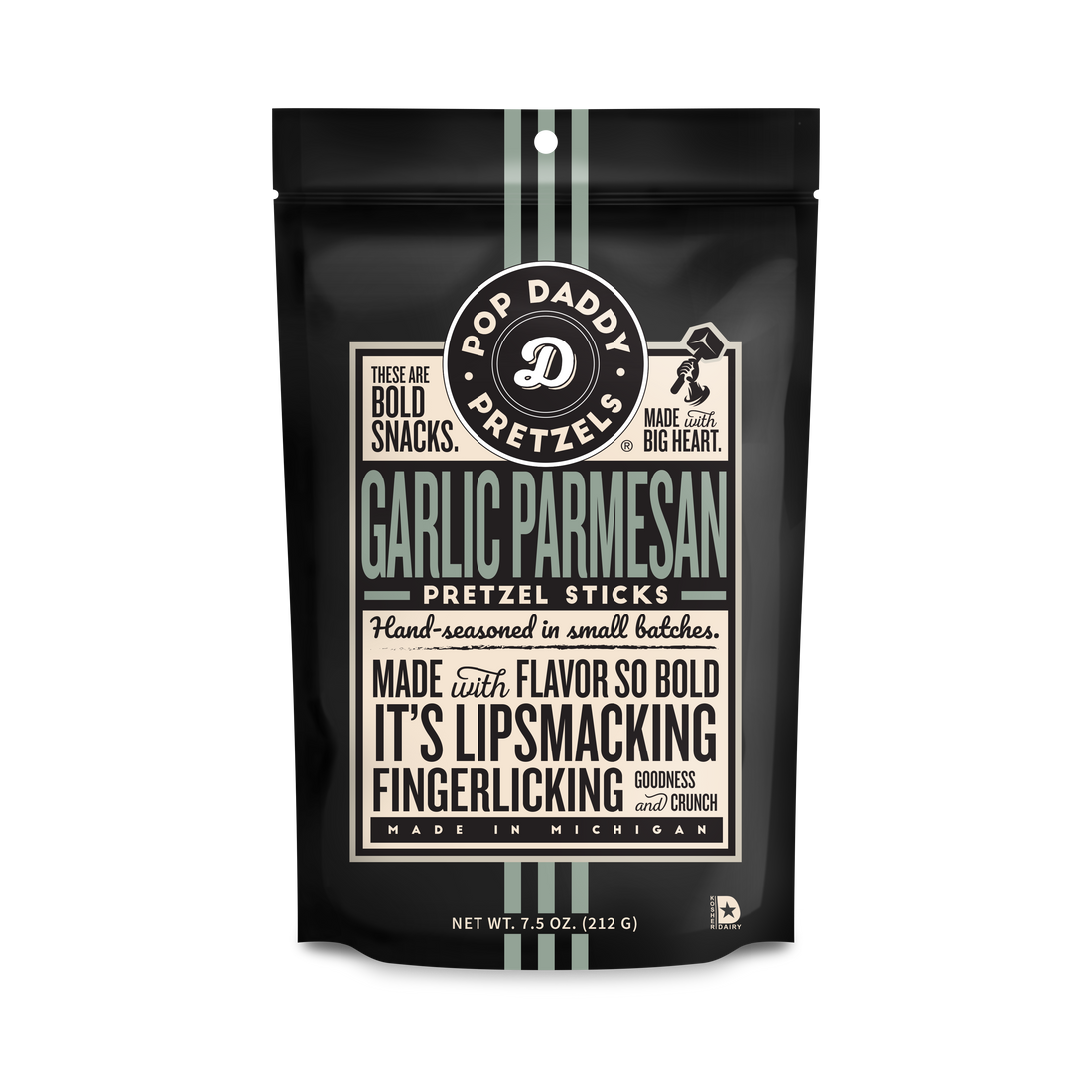 Garlic Parmesan Seasoned Pretzels