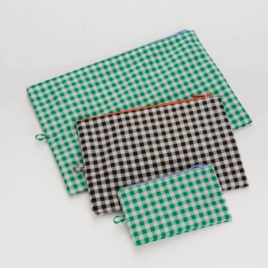 Go Pouch Set - Gingham