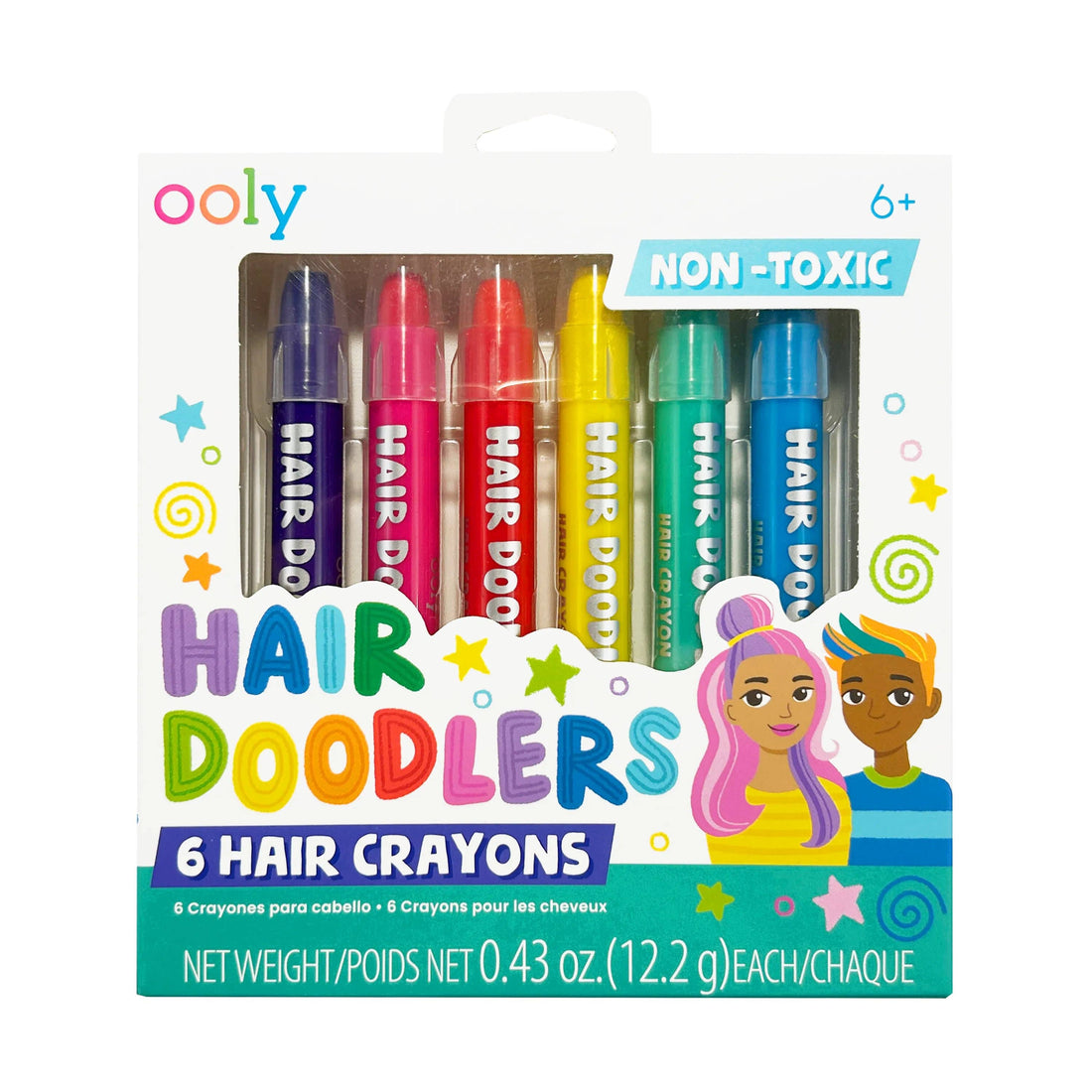 hair crayons non-toxic 