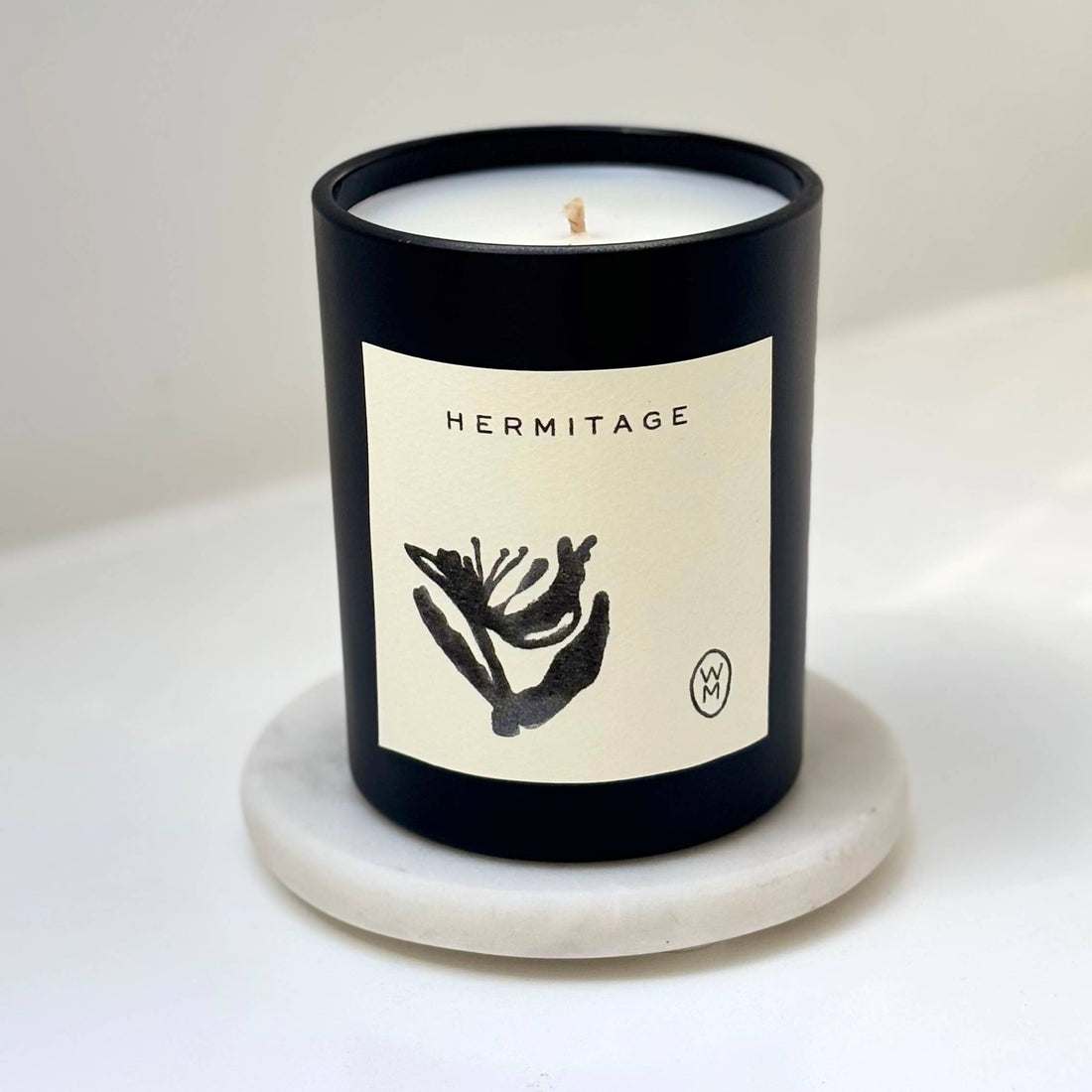 coastal peony black saffron and driftwood scented candle