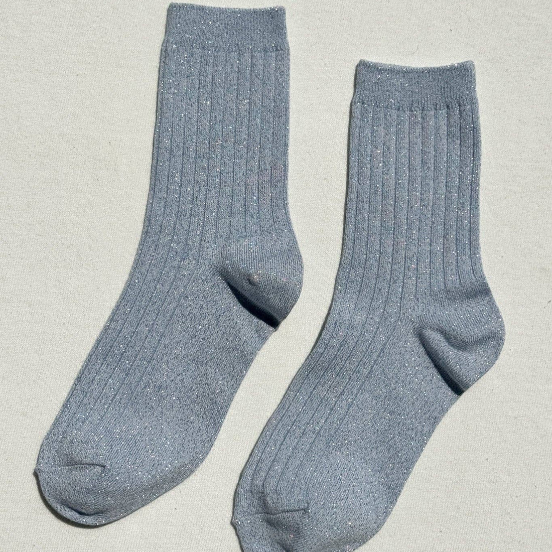 le bon her socks in morning mist 