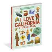 I Love California Sticker Book