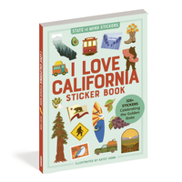 I Love California Sticker Book