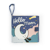 jelklycat hello moon fabric book