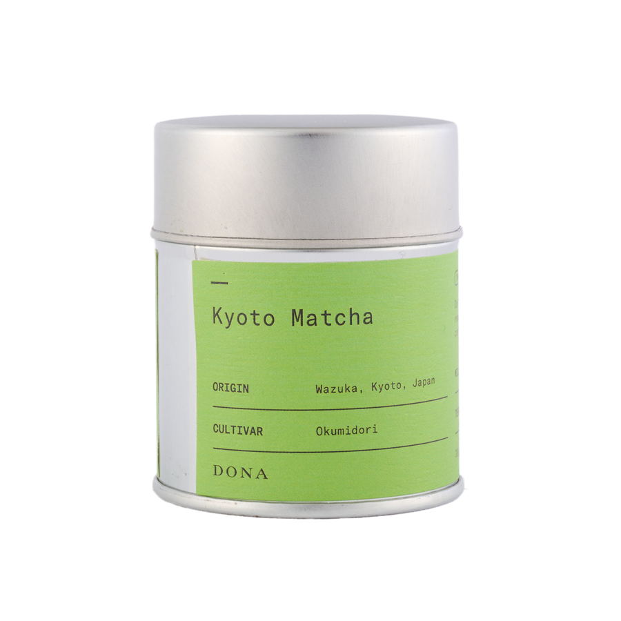 Kyoto matcha in Tin can 