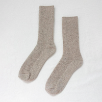 Sparkle champagne colored socks